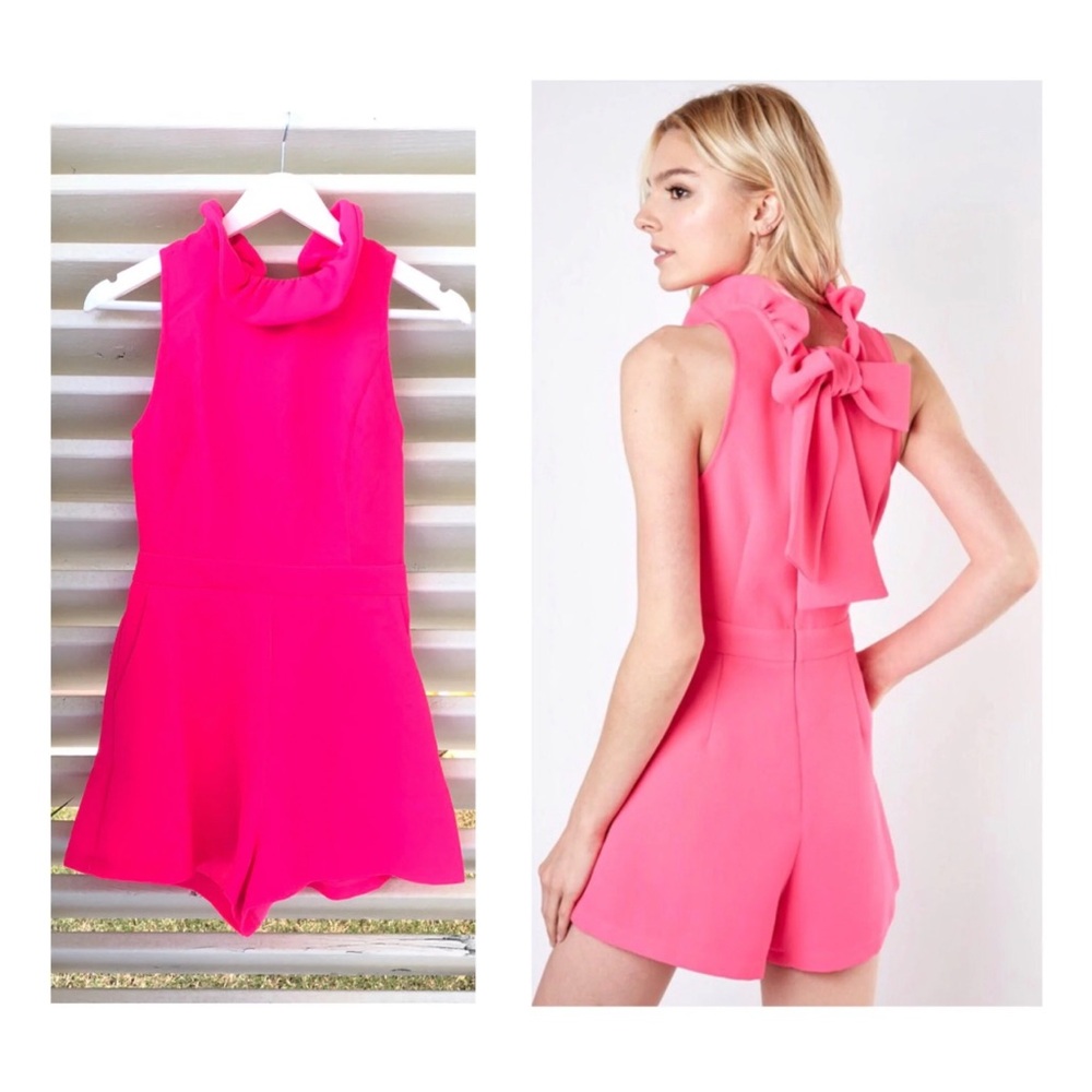 DO+BE Pink Ruffle Romper